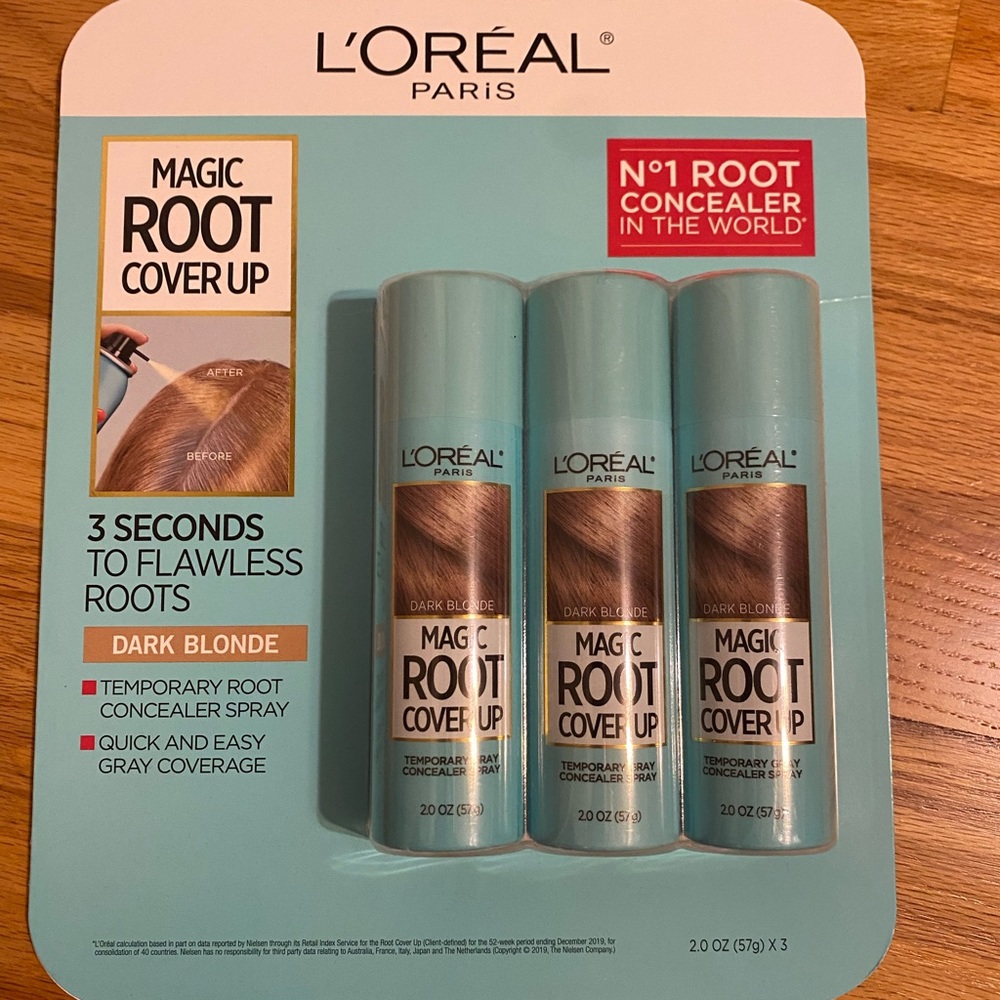 L’Oréal Paris Magic Root Spray Cover Up Dark Blonde - 3 pack